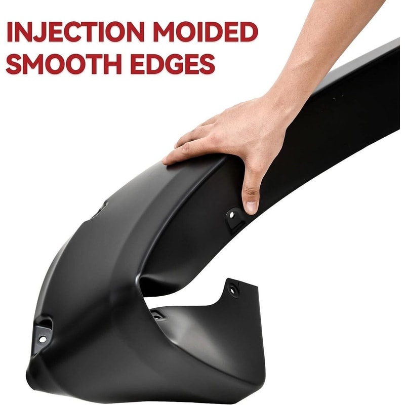 Flexible Fender Flares For Dodge Ram Pocket Rivet Style 4