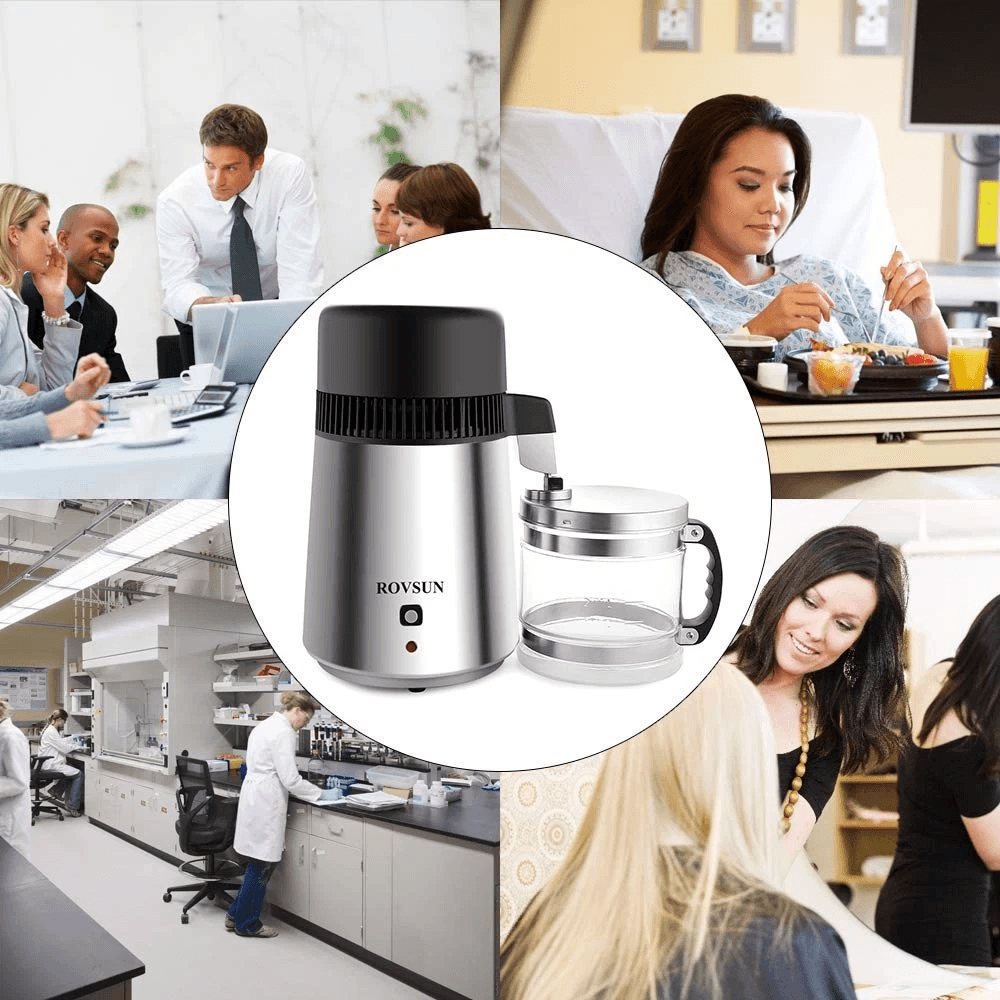 Stainless Steel Water Distiller Countertop Distilled Water Machine Ideal For Home And Office 7