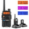 BAOFENG Radio Transceiver Walkie Talkie UHF VHF Dual Band LCD Screen 0