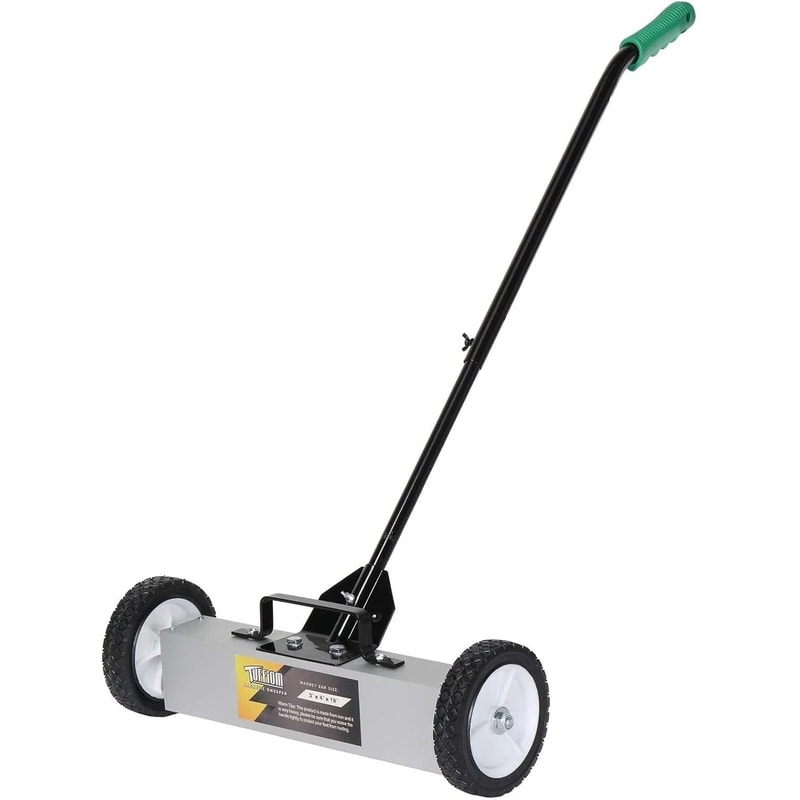 Magnetic PickUp Sweeper Rolling Silver Tool For Nails Screws Needles Collection Cleanup 7