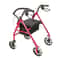 Folding Rolling Walker With Wheels Portable Rollator Walker With Seat Adjustable Mobility Support 7