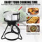 Fryer Pot Outdoor Propane Deep Fryer Aluminum Pot With Strainer Basket For Crispy Meals 5