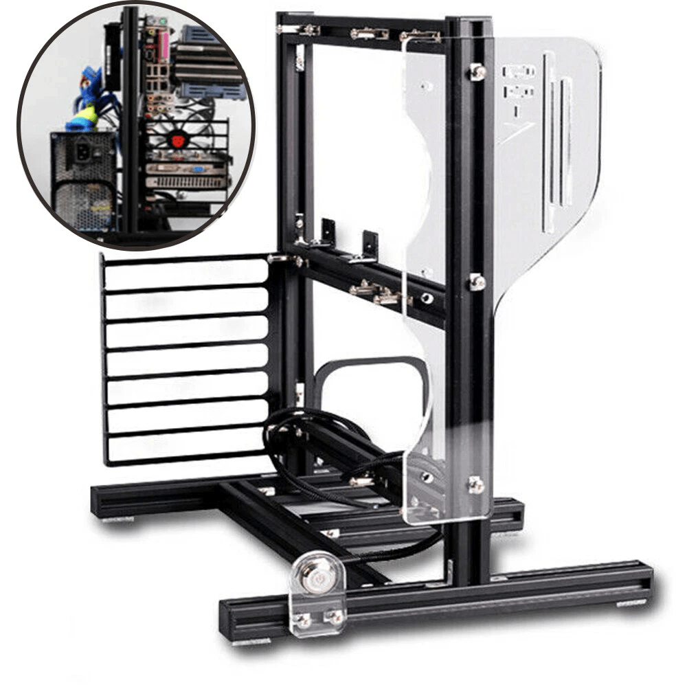 ATX Test Bench Open Frame Computer Case For ITX MATX ATX Systems 0