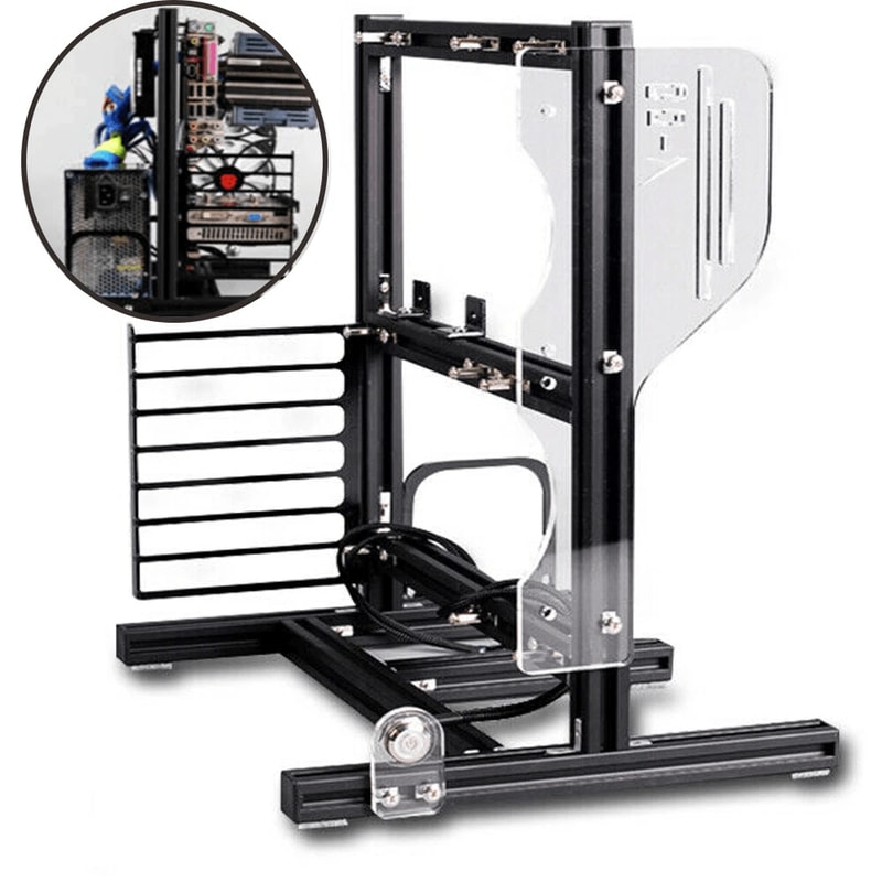 ATX Test Bench Open Frame Computer Case For ITX MATX ATX Systems 0