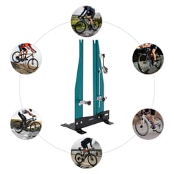 mtb and road bike maintenance tool, portable wheel truing stand