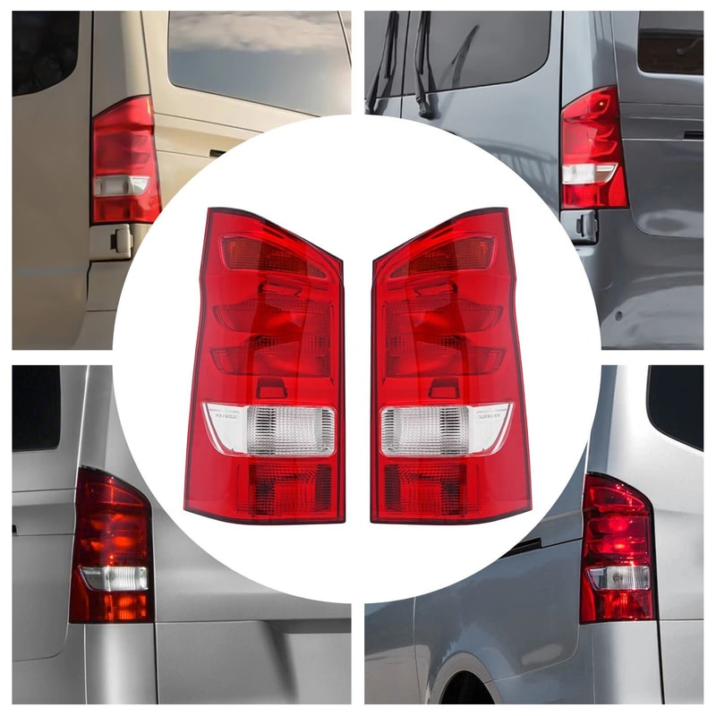 Mercedes Benz Tail Light Lamp Pair Right And Left Rear Car Lights 1