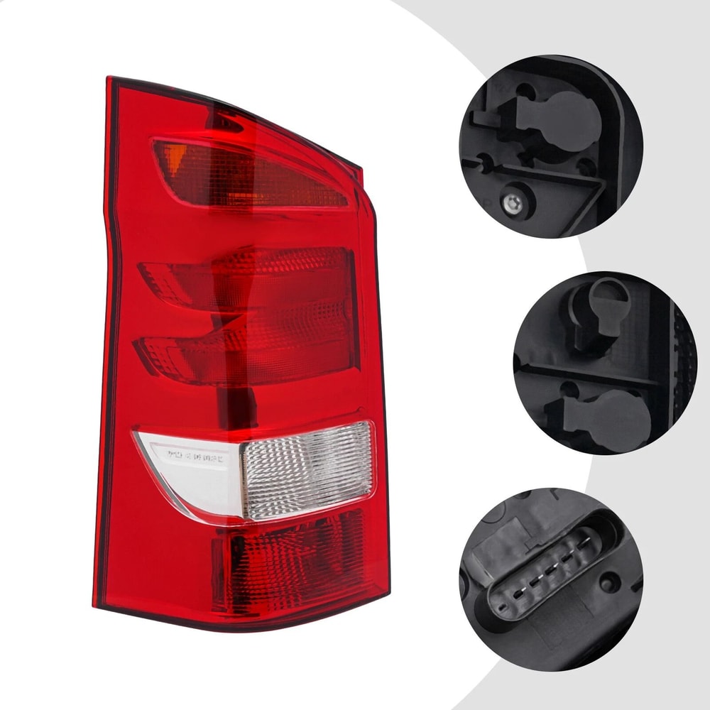 Mercedes Benz Tail Light Lamp Pair Right And Left Rear Car Lights 4