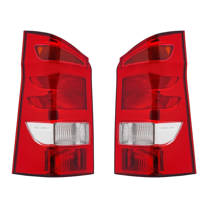 Mercedes Benz Tail Light Lamp Pair Right And Left Rear Car Lights 7