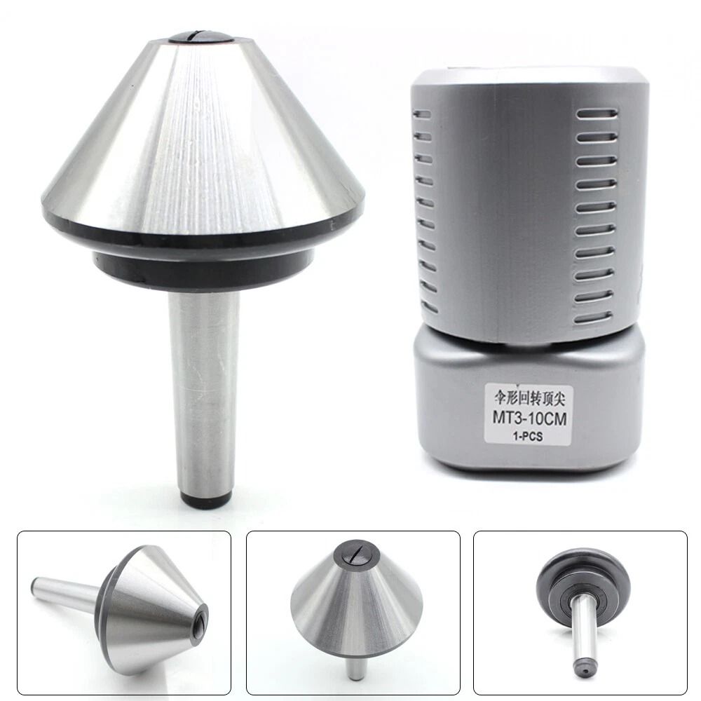 Revolving Lathe Live Center 900LBs Capacity Bull Nose Pipe Tube 2