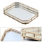 Glass Tray Vintage Octagon Mirror For Vanity Dresser Perfume Cosmetic Holder 2
