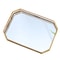 Glass Tray Vintage Octagon Mirror For Vanity Dresser Perfume Cosmetic Holder 11