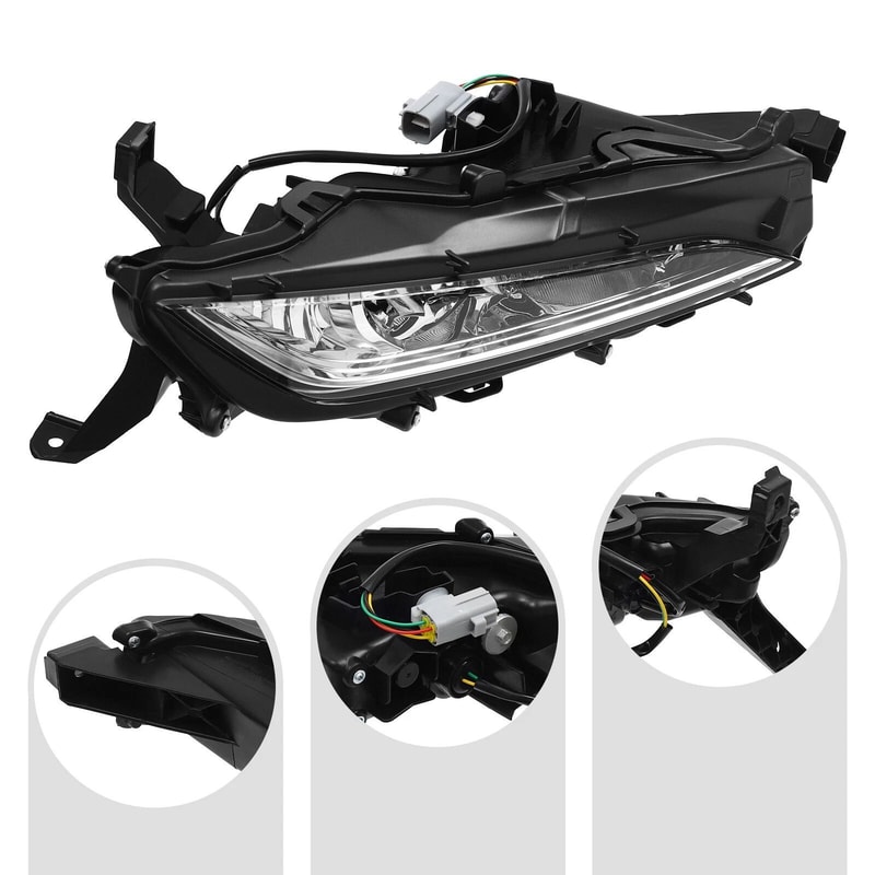 Right Side Front LED DRL Fog Light For Lexus 0