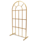 Easy To Assemble Gold Metal Arch Stand For Weddings Parties And Events 8