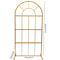 Easy To Assemble Gold Metal Arch Stand For Weddings Parties And Events 7