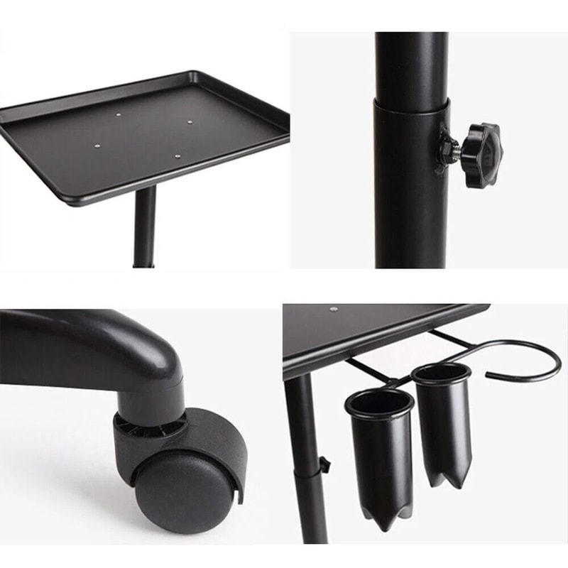 Salon Hairdressing Cart Beauty Trolley Hair Color Permanent Tool 4