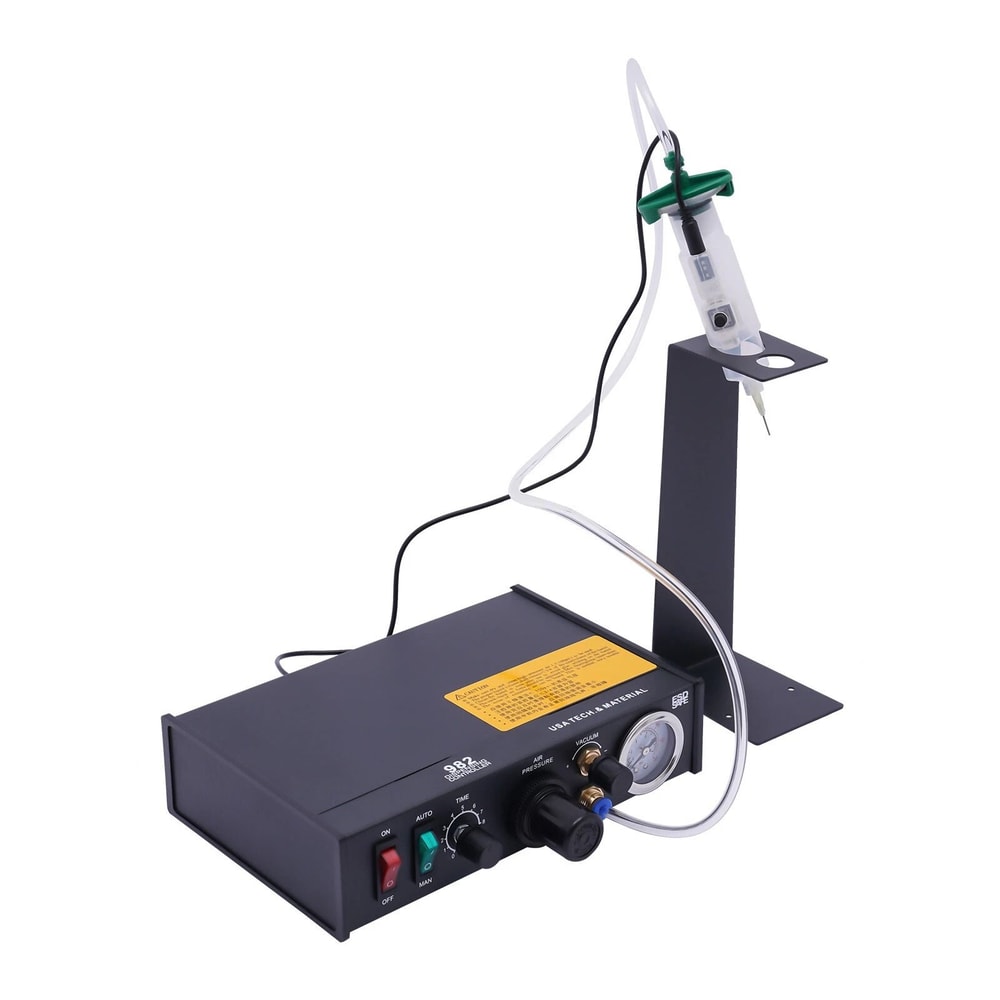 Pneumatic Dispensing Machine Automatic Glue Dispenser With Precise 110V Controller 0