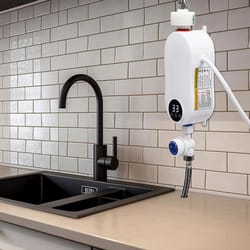 tankless electric shower, instant hot water heater with shower head