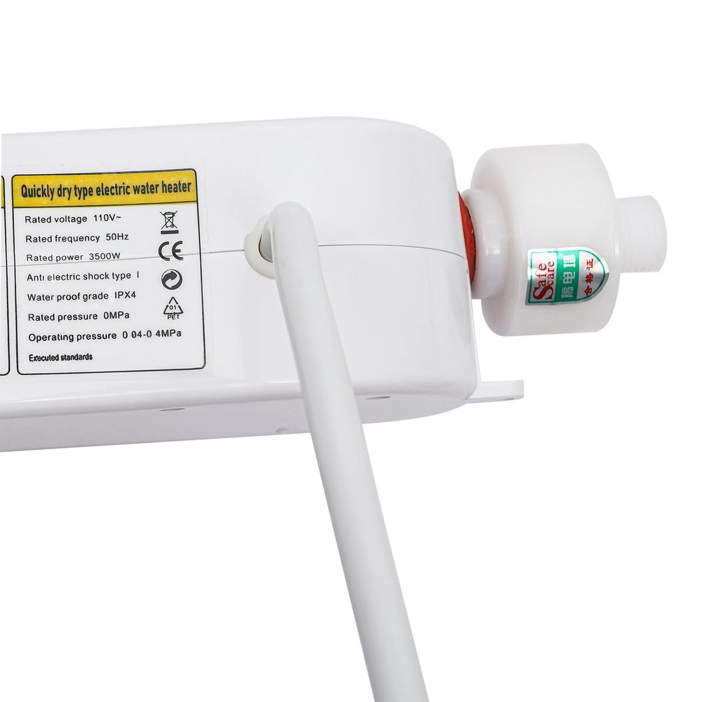 Tankless Electric Shower Instant Hot Water Heater With Shower Head 7