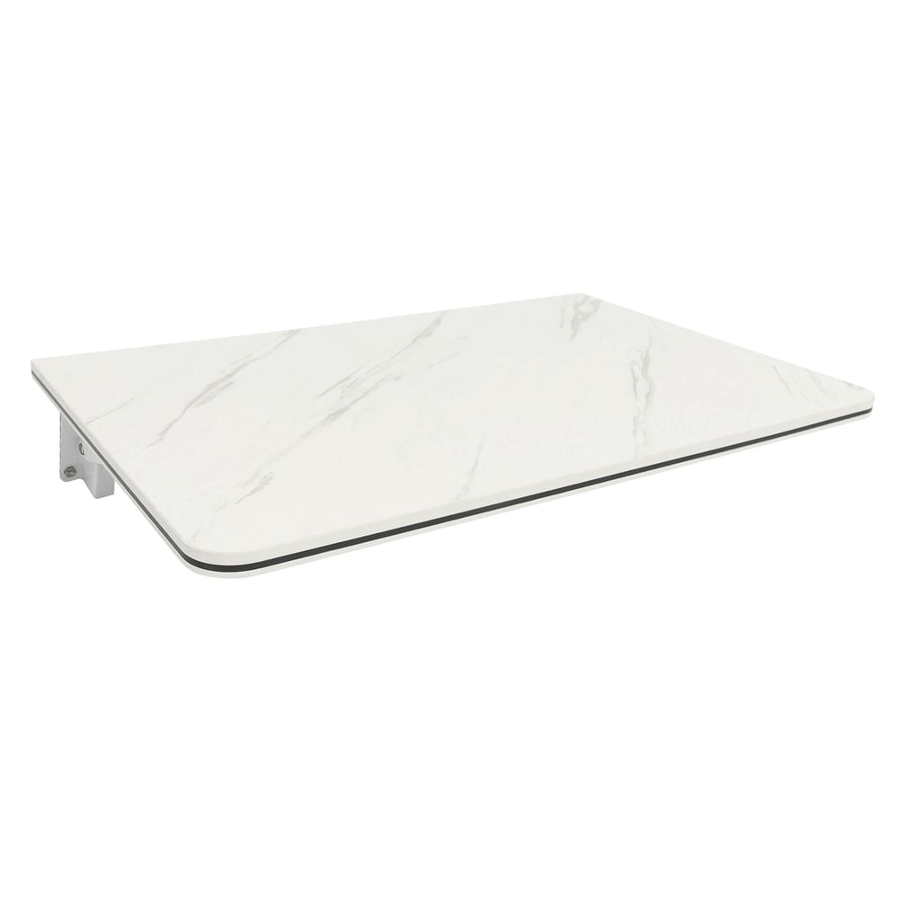 Folding Desk With Stylish WallMounted Durable MDF And Metal Design 1