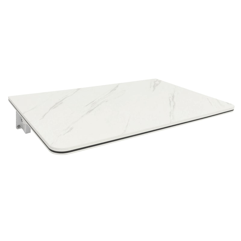 Folding Desk With Stylish WallMounted Durable MDF And Metal Design 1