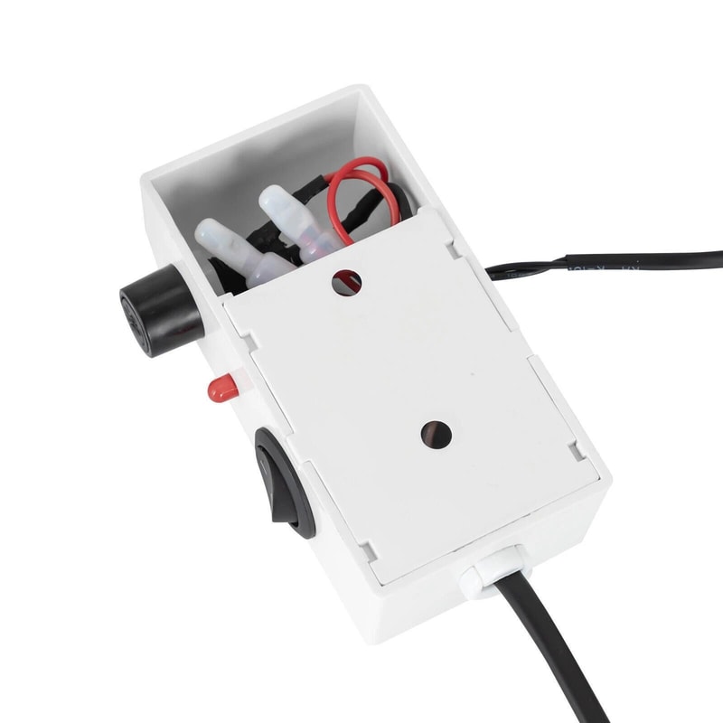 Black Wired Nail Dust Collector 6W Electric HighEfficiency Nail Dust Collector 11