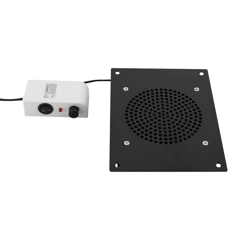 Black Wired Nail Dust Collector 6W Electric HighEfficiency Nail Dust Collector 8