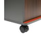 Rolling Office Storage Cabinet Organizer 2 Tiers Filing Cabinet With Lock 11