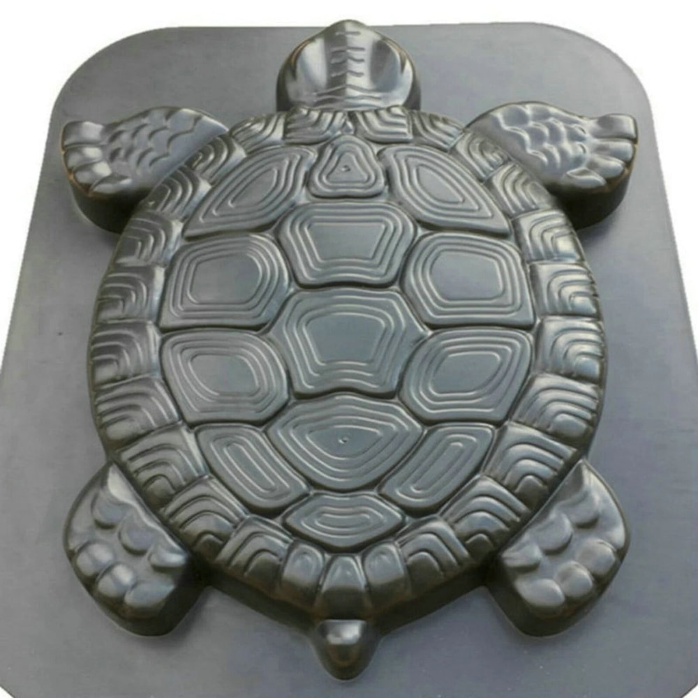 Turtle Stepping Stone Mold Cement Mould For Garden Path Lawn Paver Mold 1