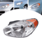 New Left Driver Side Headlight Hyundai Accent With Clear Lens 0