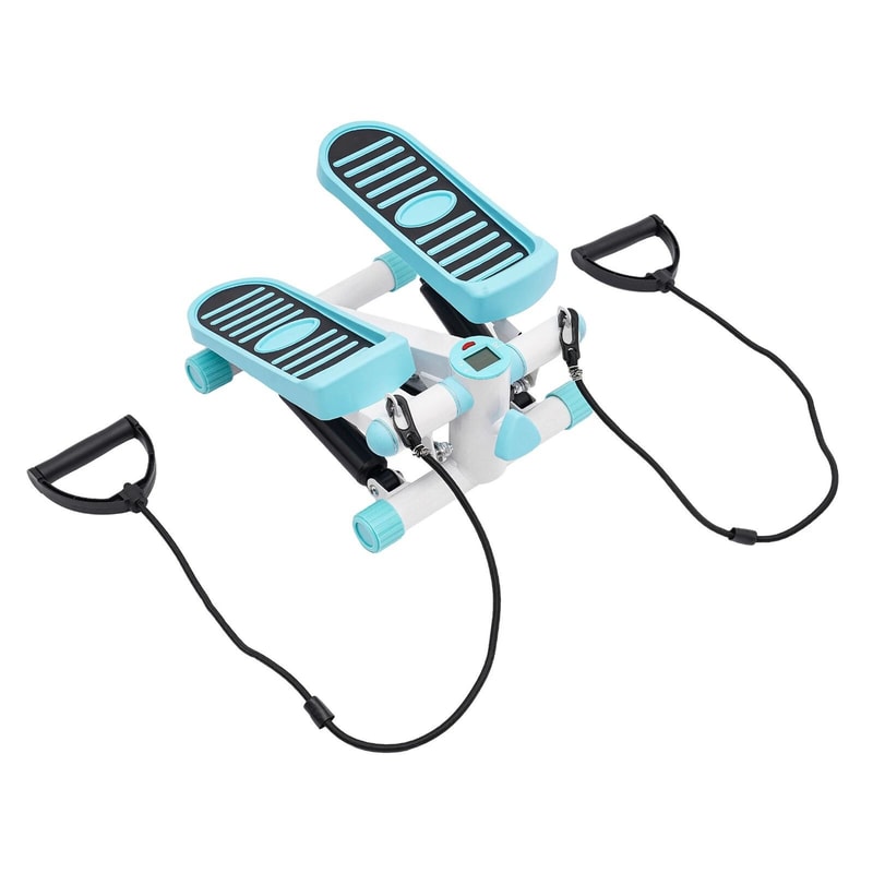 Exercise Mini Stair Stepper With Twister And Resistance Bands Fitness Machine 6