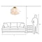 Flush Mount Pendant Lamp Modern Ceiling Light Drum Shade Chandelier 4