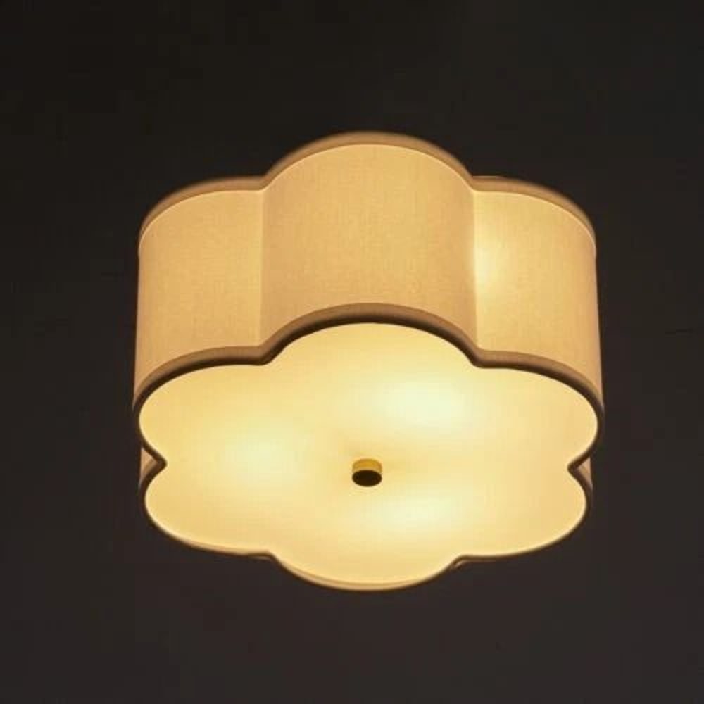 Flush Mount Pendant Lamp Modern Ceiling Light Drum Shade Chandelier 7