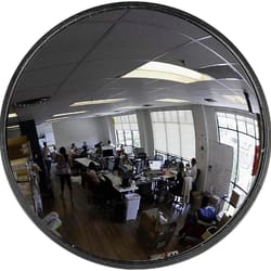traffic safety wide angle convex mirror for driveways, street and parking corners
