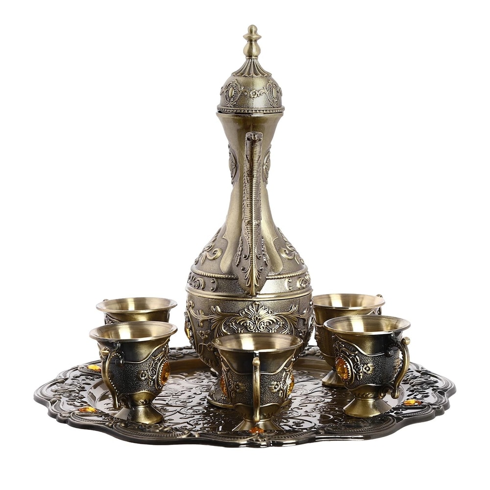 Vintage Tea Pot Set With Elegant Tea Set 3