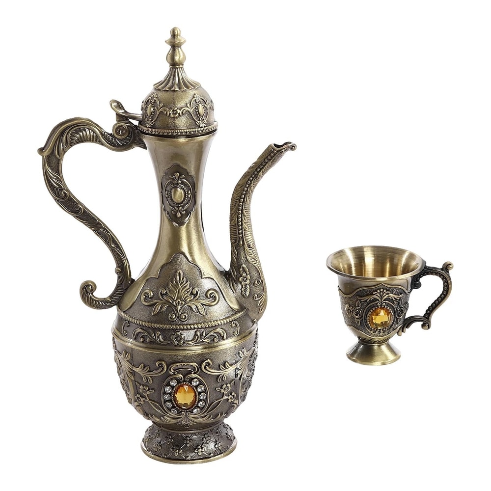 Vintage Tea Pot Set With Elegant Tea Set 15