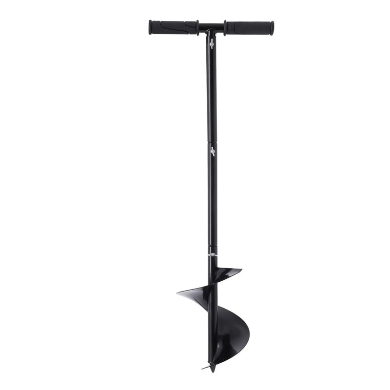 Hand Digger Post Hole Auger Soil Borer For Fence Installation 10