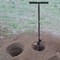 Hand Digger Post Hole Auger Soil Borer For Fence Installation 0
