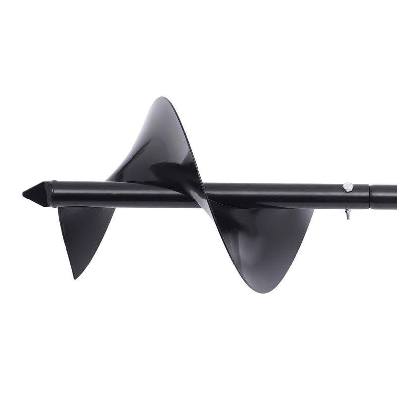 Hand Digger Post Hole Auger Soil Borer For Fence Installation 2