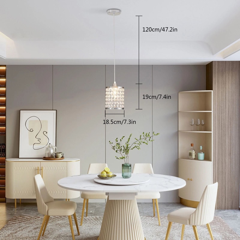 Kitchen Island Lamp Hanging Ceiling Light Fixture Modern Pendant Light 3