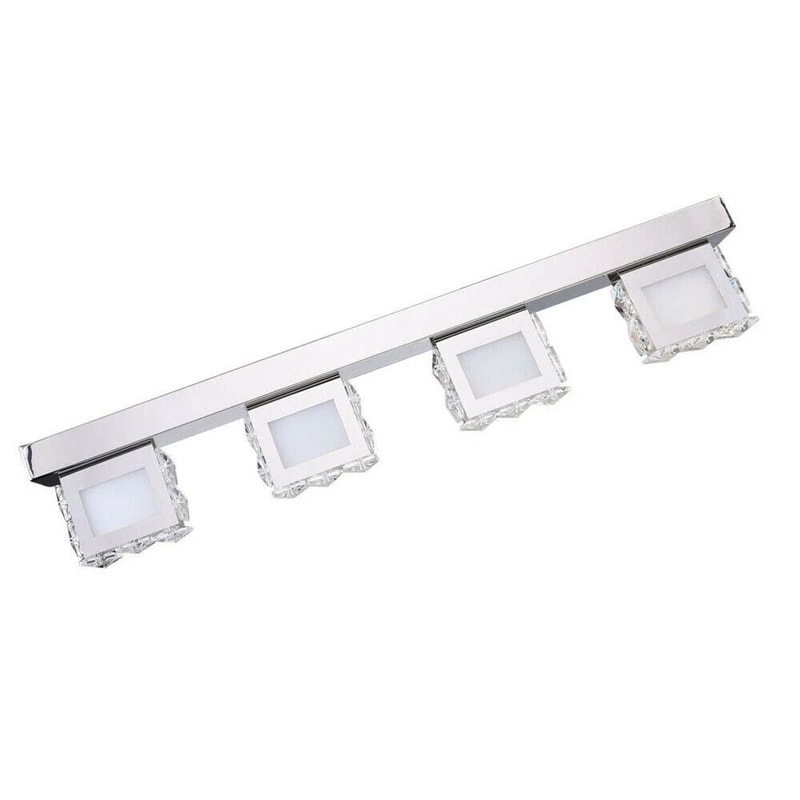 Modern Bathroom Vanity LED Crystal Mirror Lamp Light Fixture 4