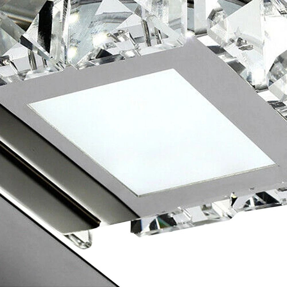 Modern Bathroom Vanity LED Crystal Mirror Lamp Light Fixture 6