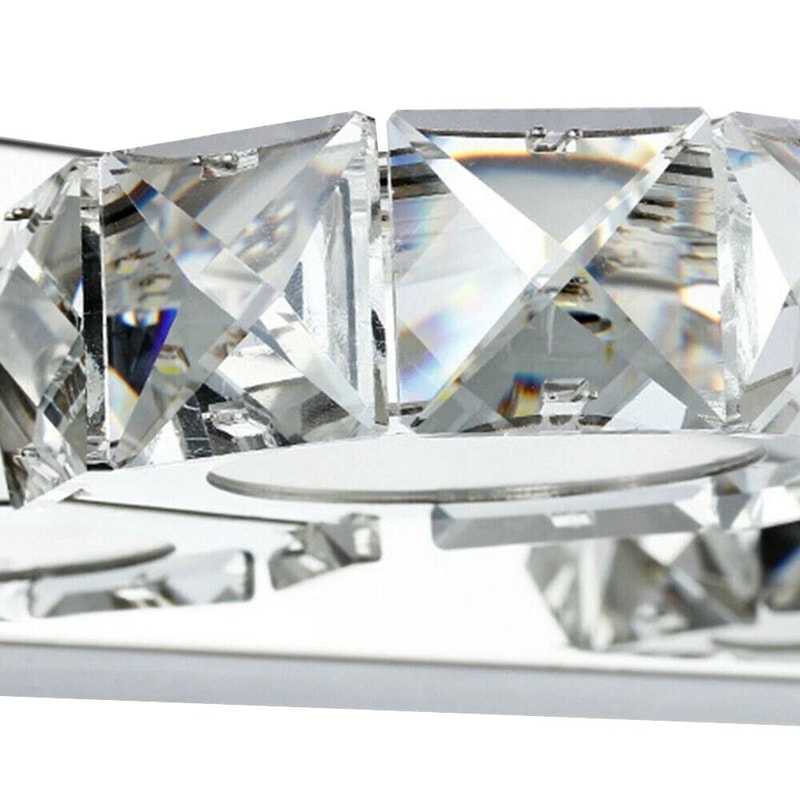 Modern Bathroom Vanity LED Crystal Mirror Lamp Light Fixture 7