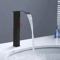 Sensor Faucet Black With Modern Design And Temperatureregulating Valve For Kitchens 0