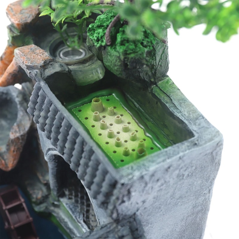 Mini Waterfall Indoor Desktop Water Fountain Tabletop Rockery Fountain Ornament 4