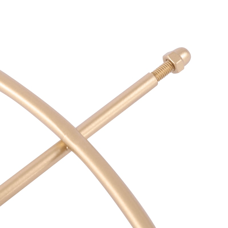 Hollow Design WallMounted Clock With Pendulum Gold Gift 4