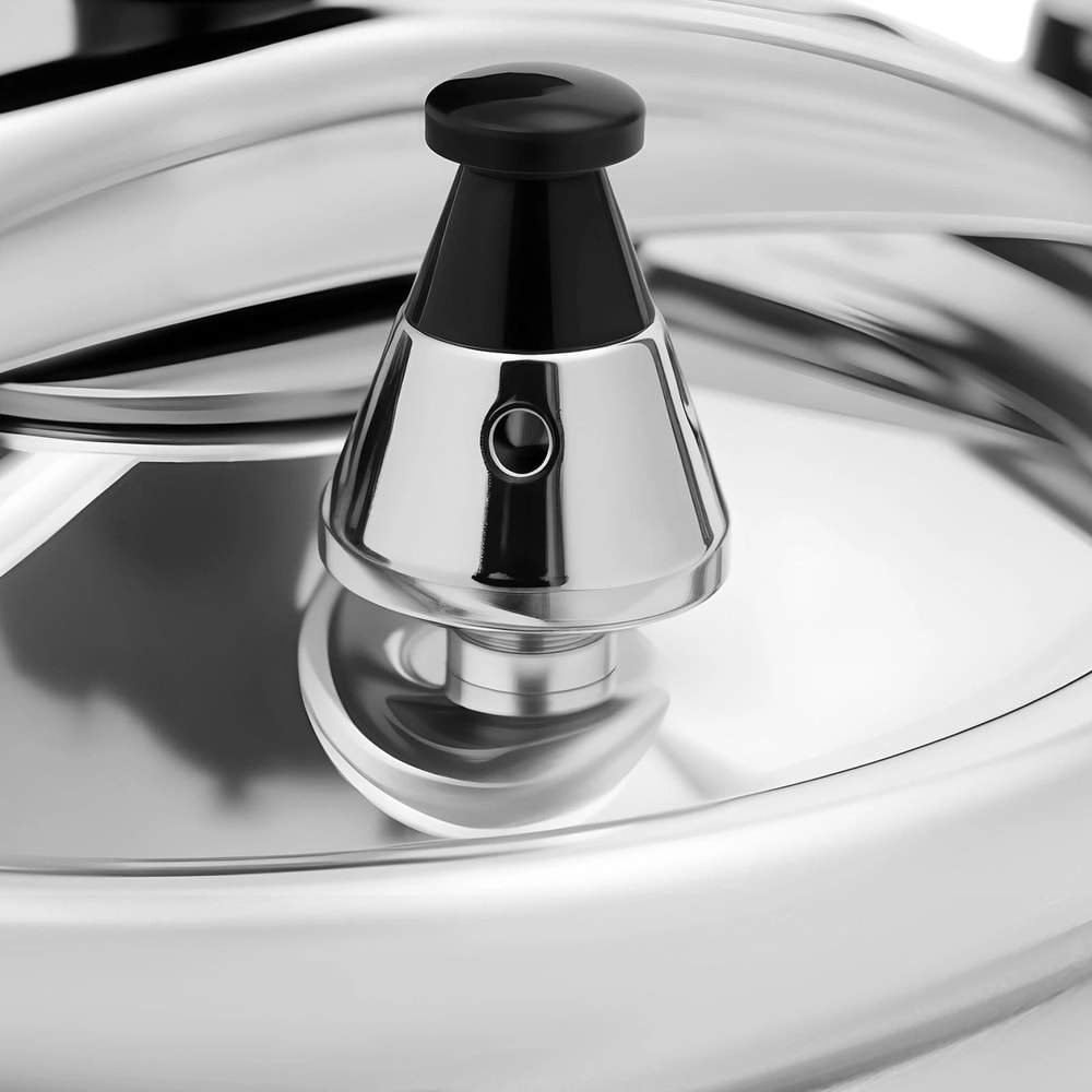 Tabletop Stove Top Pressure Cooker Pot With Aluminum Alloy Design 5