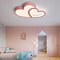 Flush Mount Pendant Lamp Modern Heart Shape LED Ceiling Light Chandelier Fixture 2