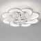 Crystal Flower Shaped Chandelier Lamp Fixture Modern Acrylic LED Ceiling Light 8