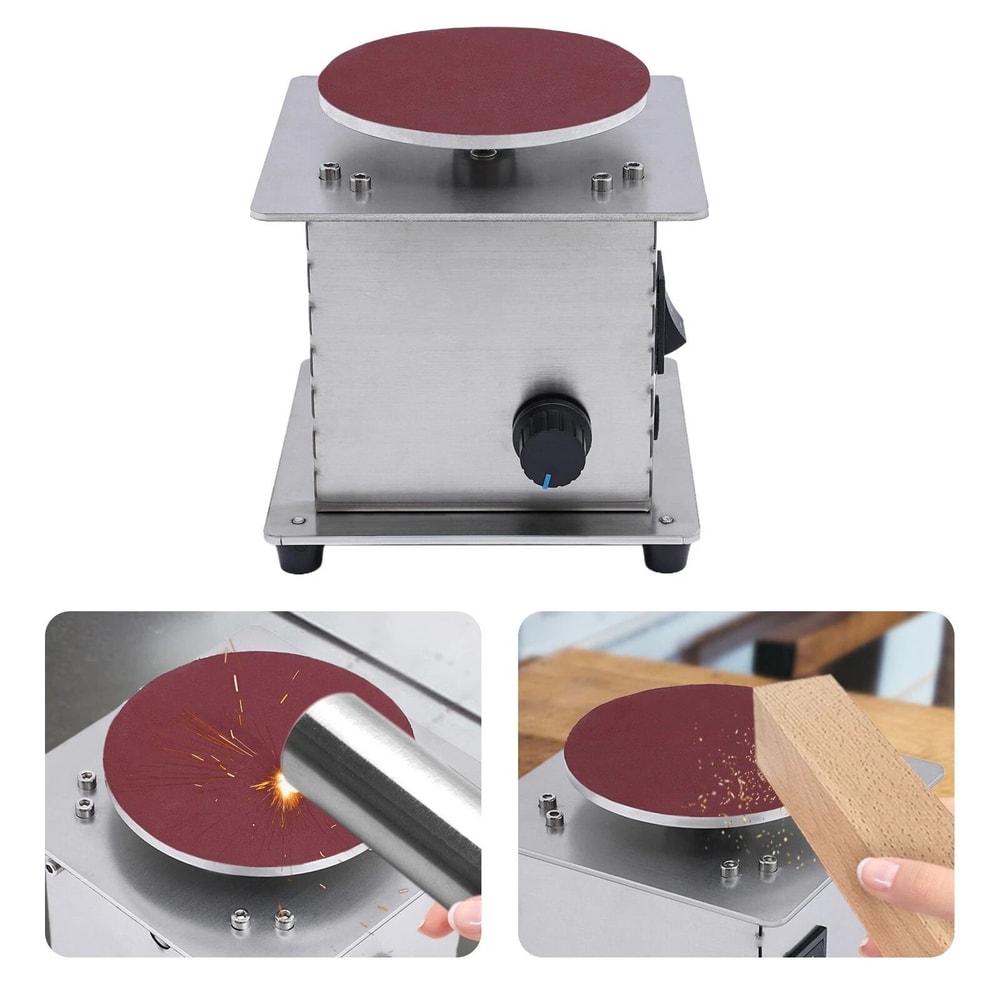 Mini Sanding Disc Machine Polisher Electric Grinding Tool 6000RPM 11
