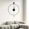 Home Clock Silent Minimalist Wall Clock Round Modern Art Decor 0